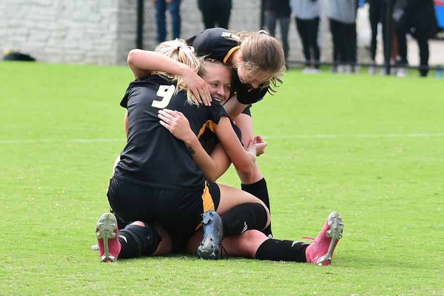Centre College Women's Soccer Celebration